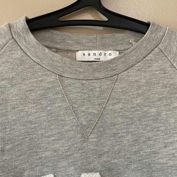 Sandro crewneck sweatshirt - Picture 2 of 4